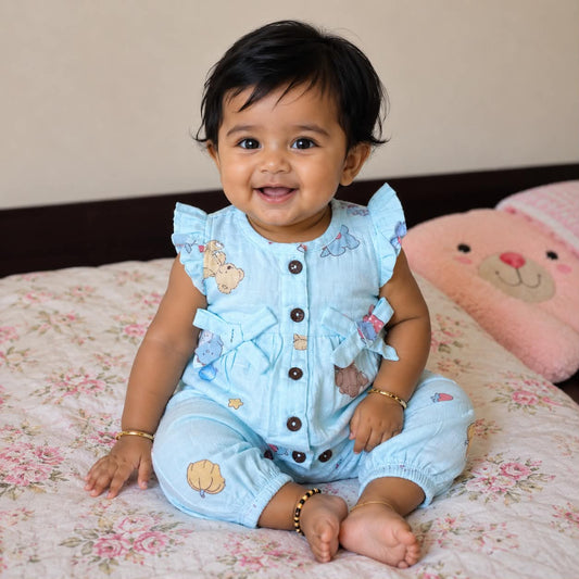 Muslin Rompers MN01