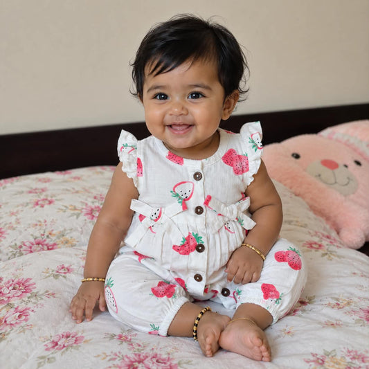 Muslin Rompers MN01