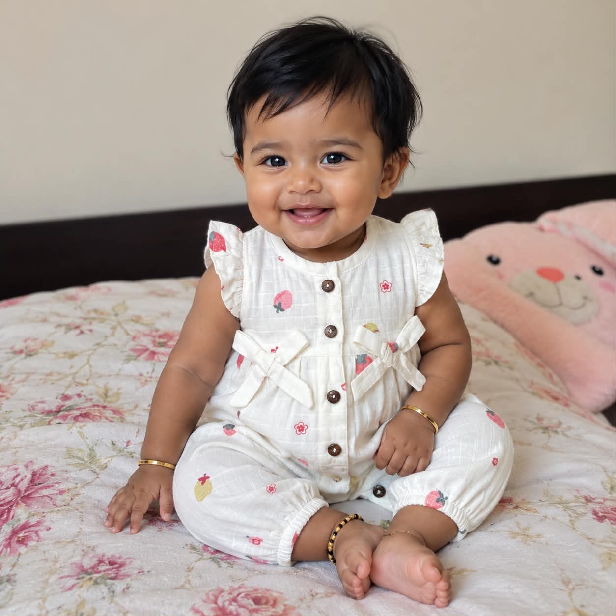 Muslin Rompers MN01
