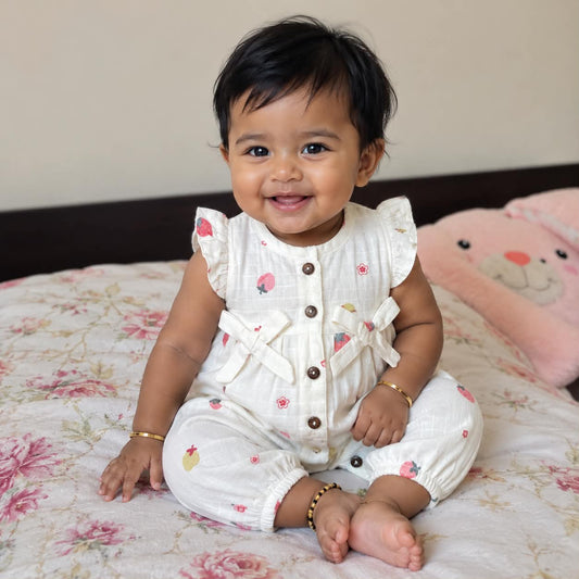 Muslin Rompers MN01