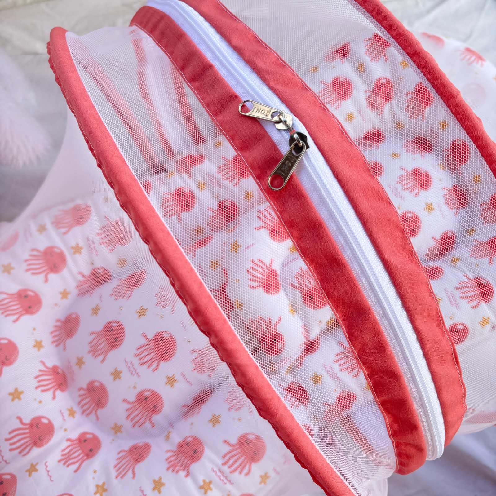 Foldable Baby Bed with Mosquito Net