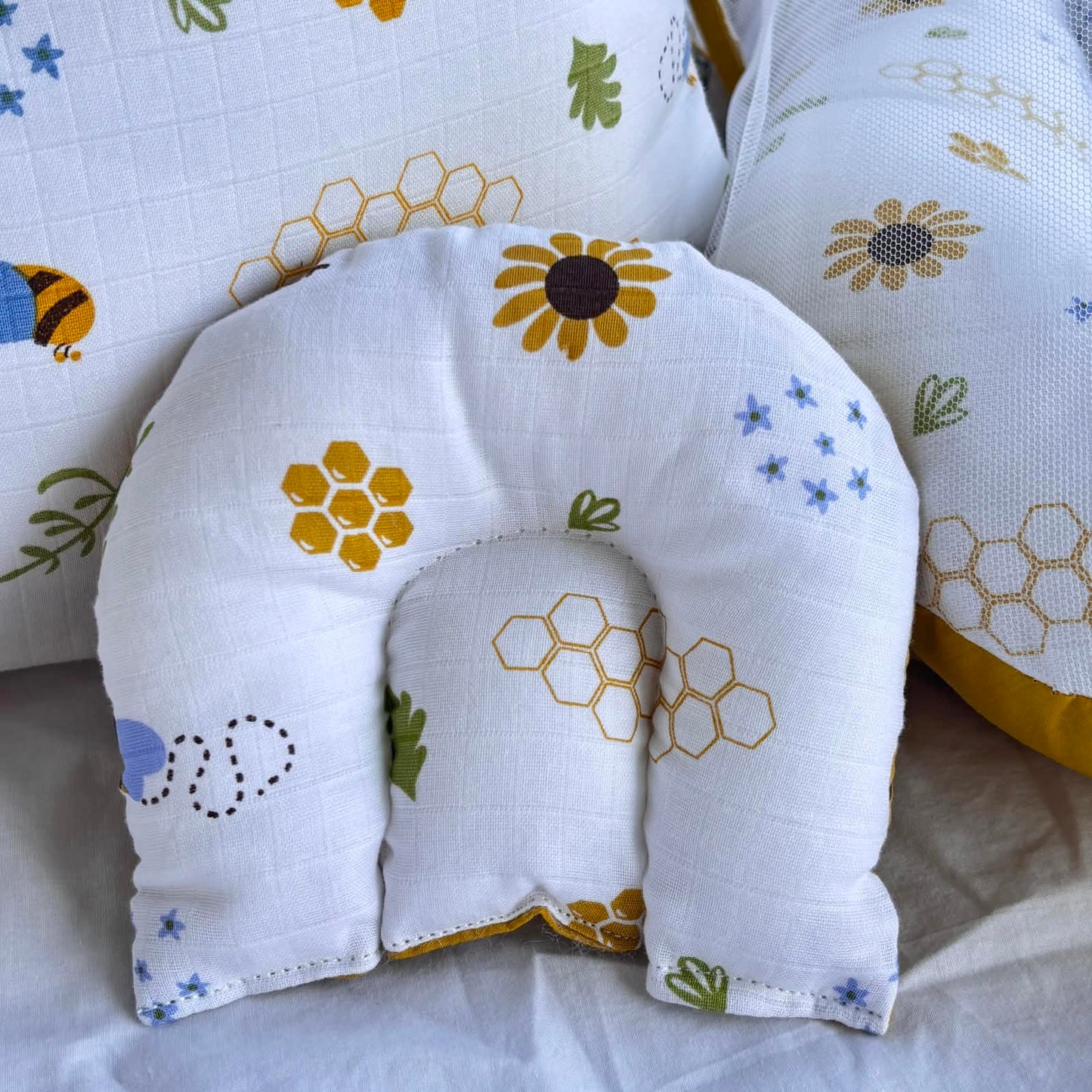 Baby Muslin Mosquito Net Bed and Carry Bed Combo MN01