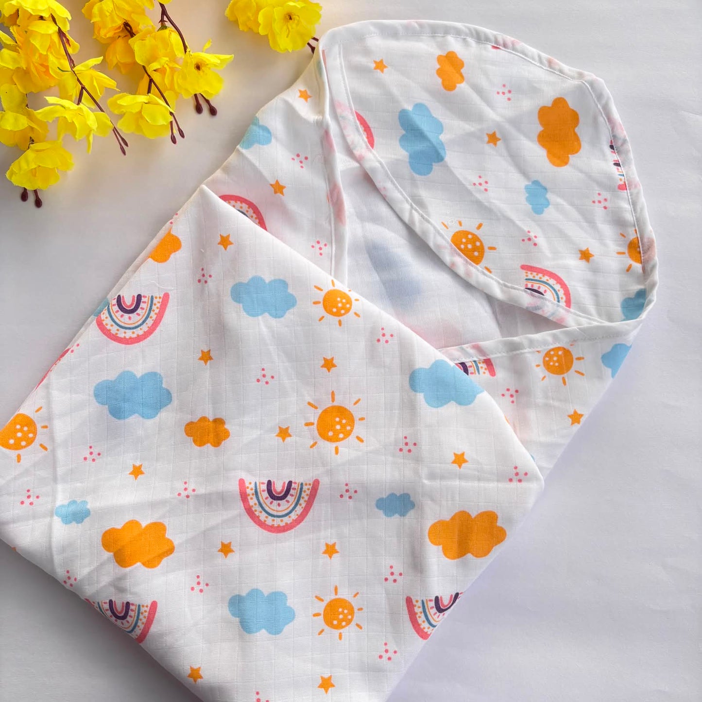 Baby muslin premium cap towel MN01