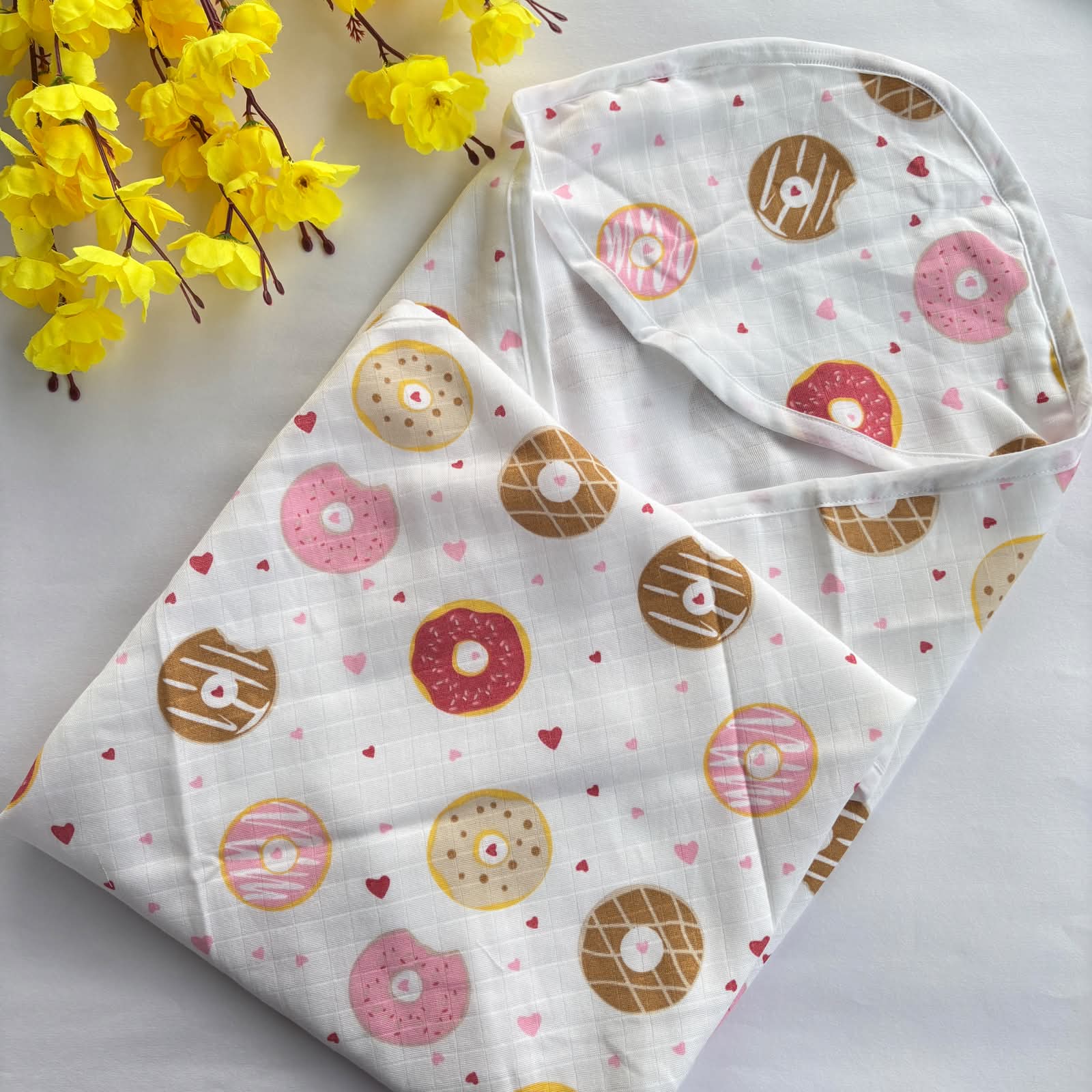 Baby muslin premium cap towel MN01