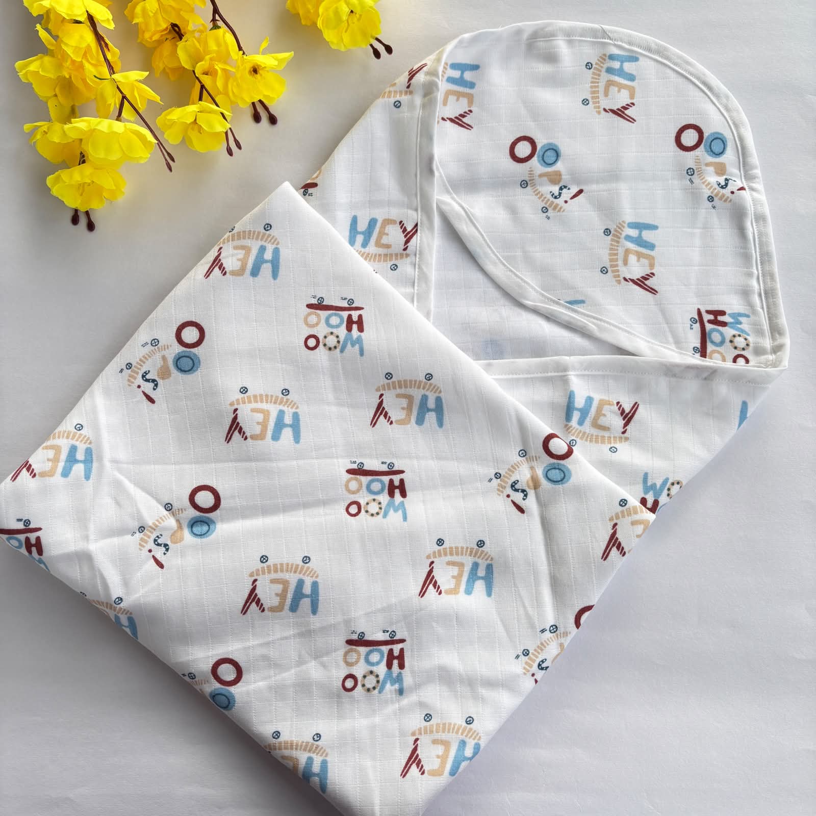 Baby muslin premium cap towel MN01