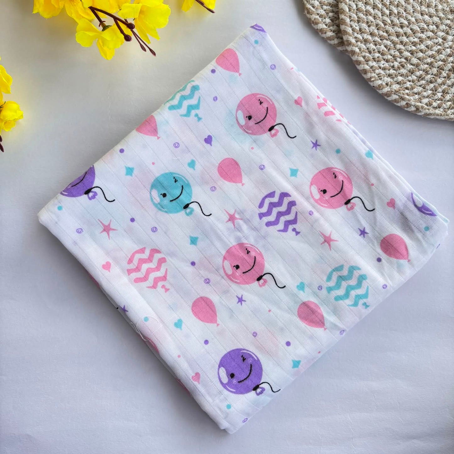 Premium Muslin Swaddle Size 100 * 100 cm MN01