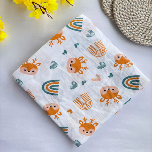 Premium Muslin Swaddle Size 100 * 100 cm MN01