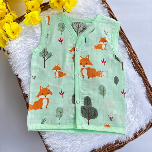 Muslin Button jablas MN01