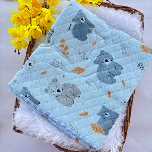 2 layer Muslin Receiving Blanket / Swaddle