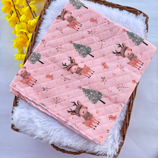 2 layer Muslin Receiving Blanket / Swaddle