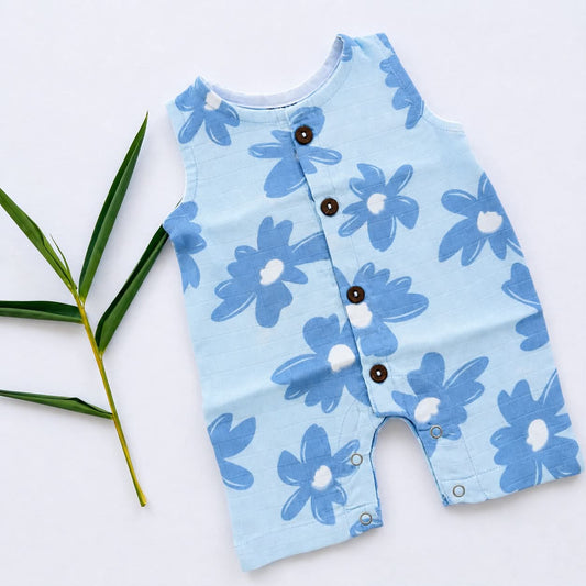 Baby Muslin Sleeveless Romper