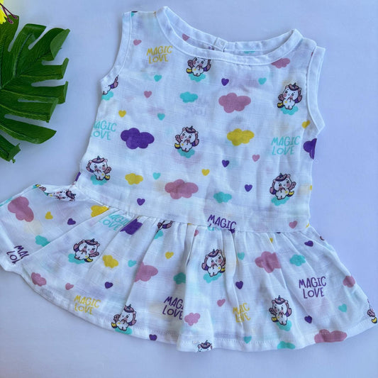 Muslin premium Frocks MN01