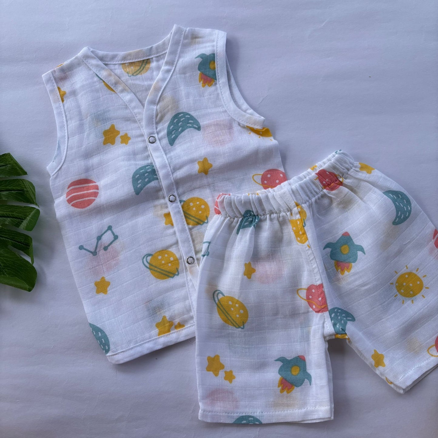 Premium Muslin co-ord set MN01