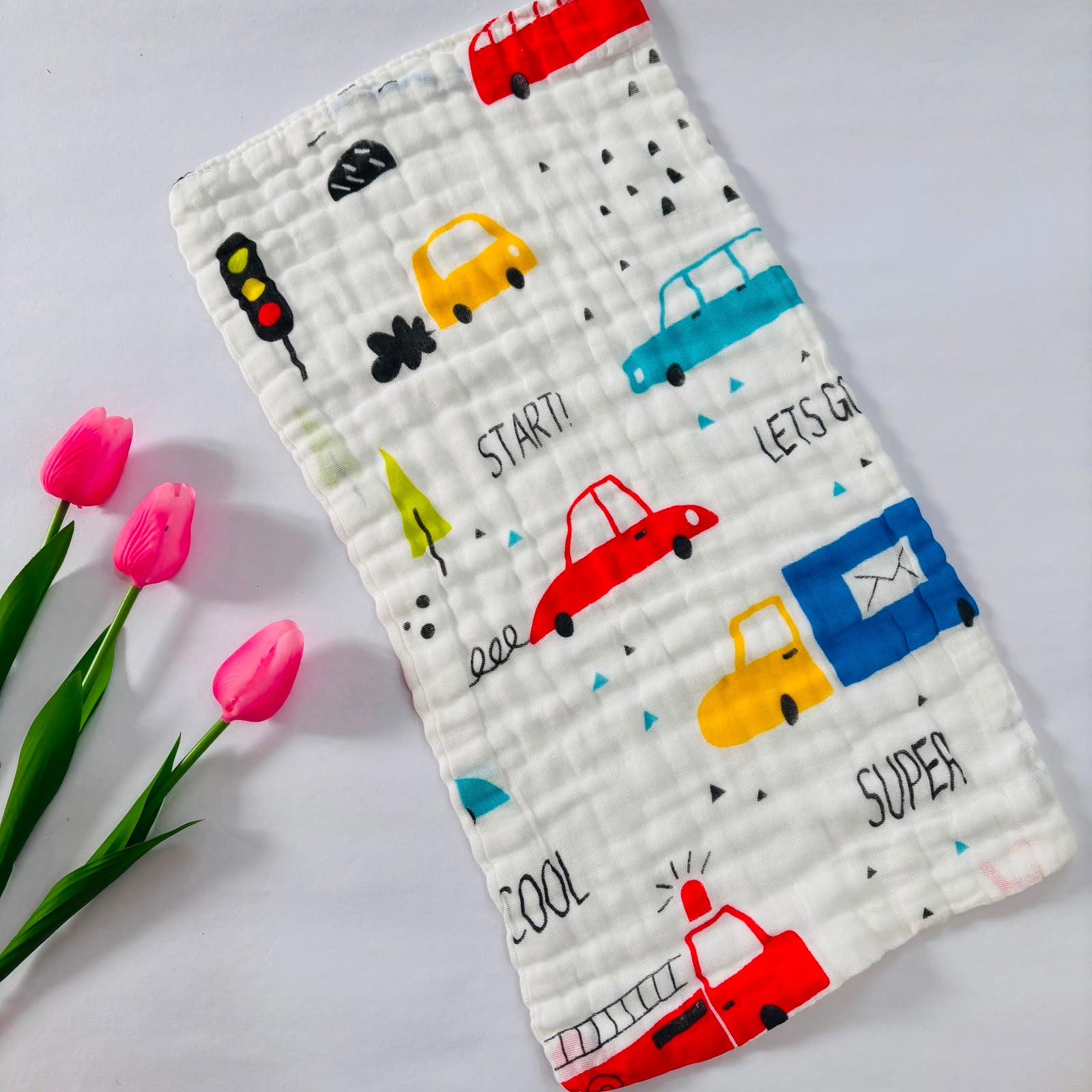 Soft Muslin Wash Cloth