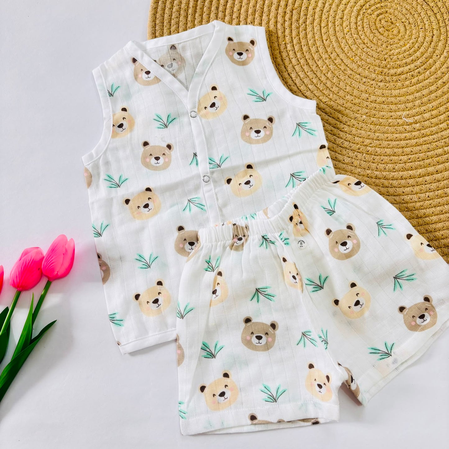 Premium Muslin co-ord set MN01