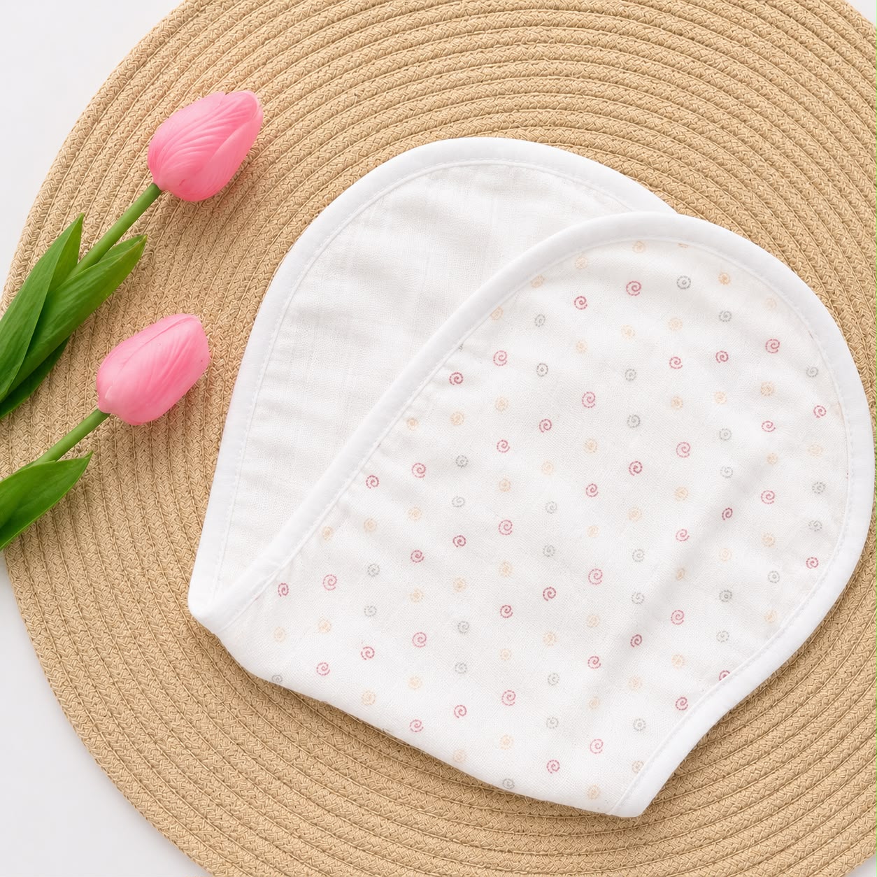 Muslin Burp Cloth for Newborn
