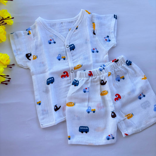 Premium Muslin co-ord set MN01