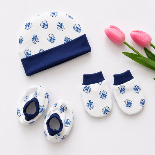 Cap Mitten and Booties Set MN01