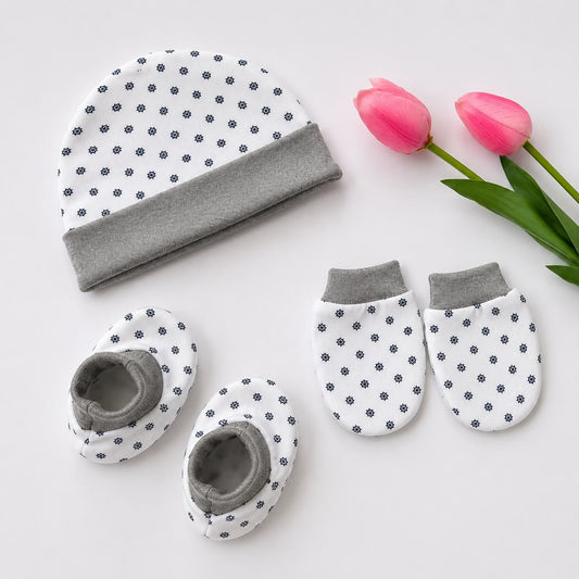 Cap Mitten and Booties Set MN01