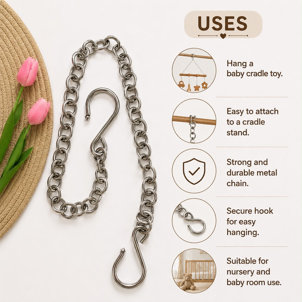 Cradle Chain ( 4 Feet ) MN01