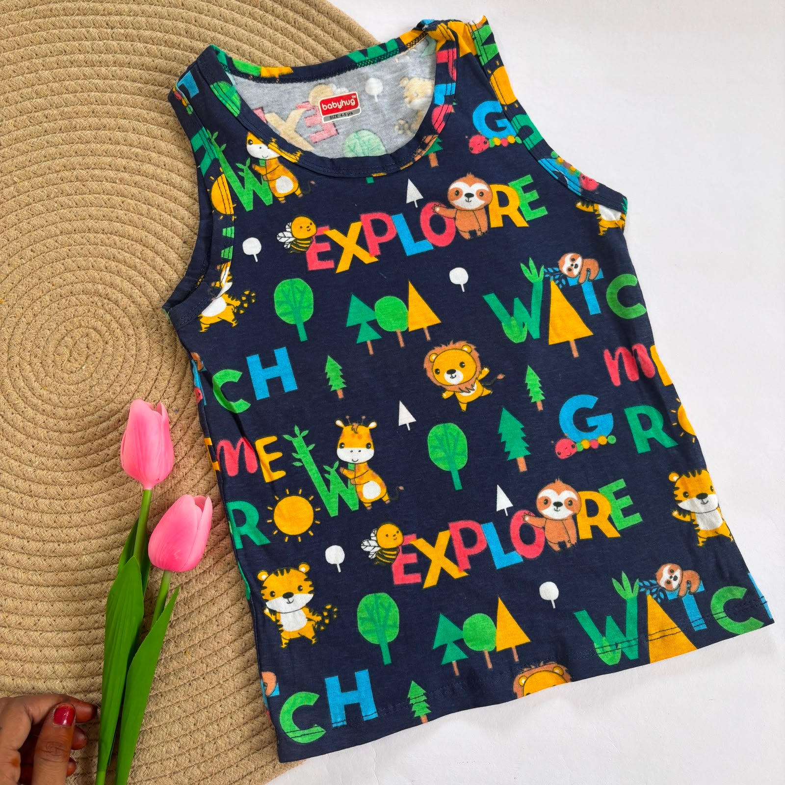 Boys and Girl Sleeveless T-Shirt LP01