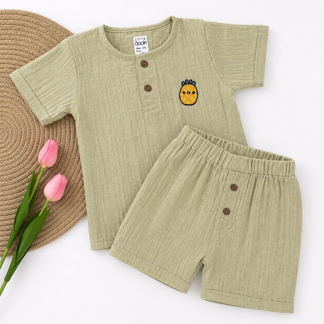 Muslin co-ord set DL01