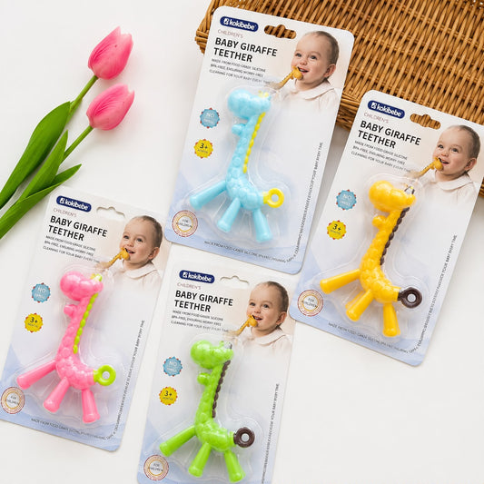 Baby Silicon Teether Rattle (1 pcs) MN01