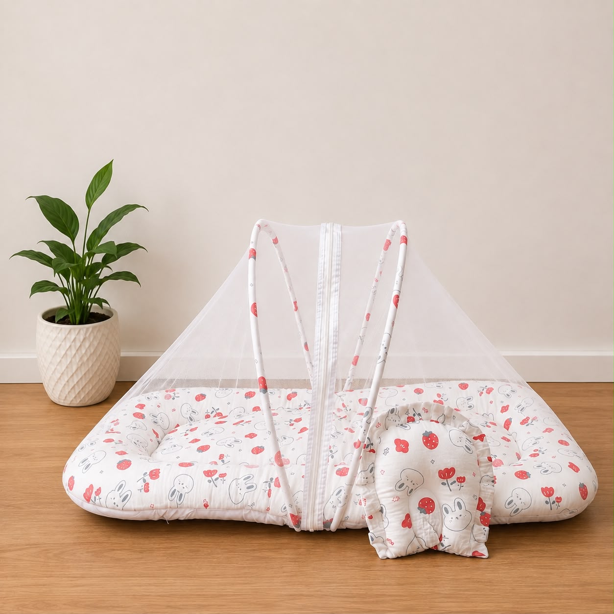 Baby Crinkled Muslin Mosquito Net Bed MN01