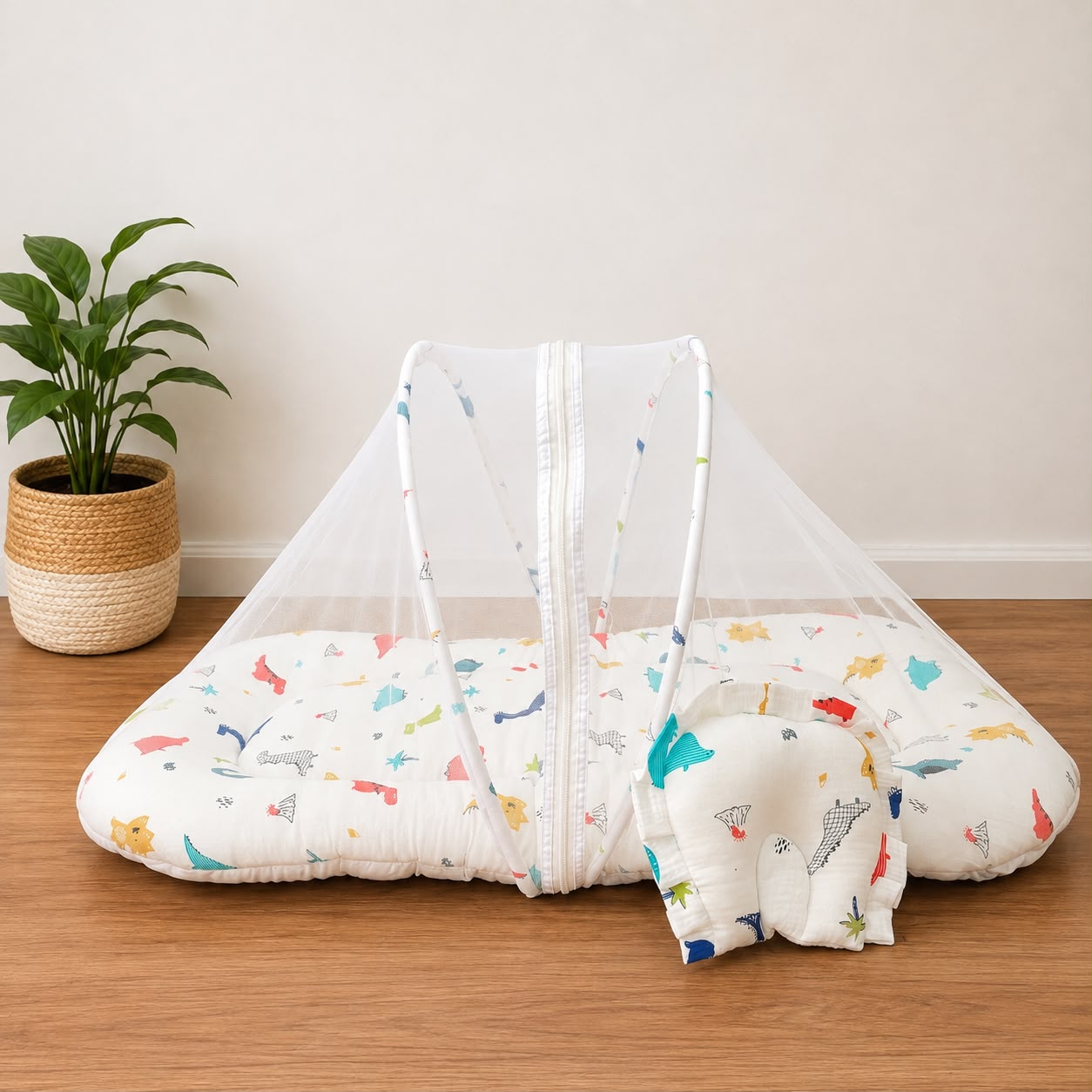 Baby Crinkled Muslin Mosquito Net Bed MN01