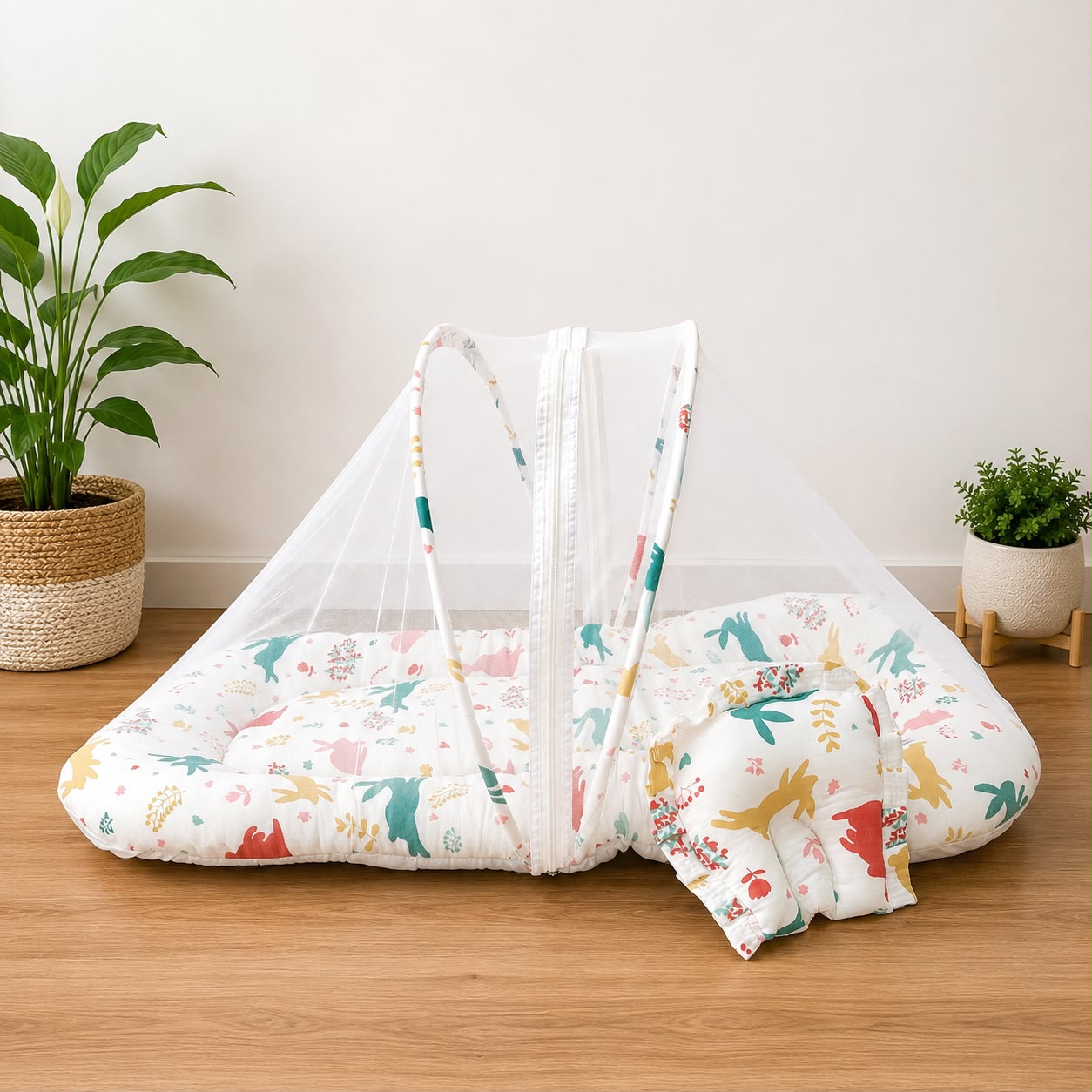 Baby Crinkled Muslin Mosquito Net Bed MN01