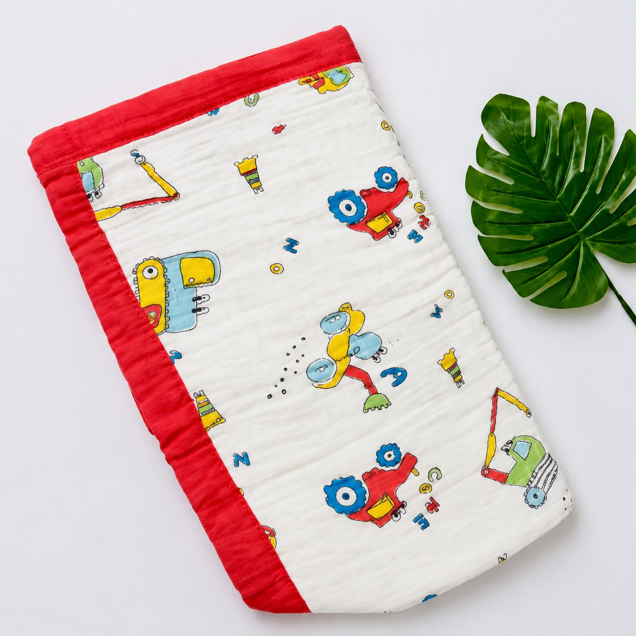 Crinkled Muslin 6 layer Blanket MN01