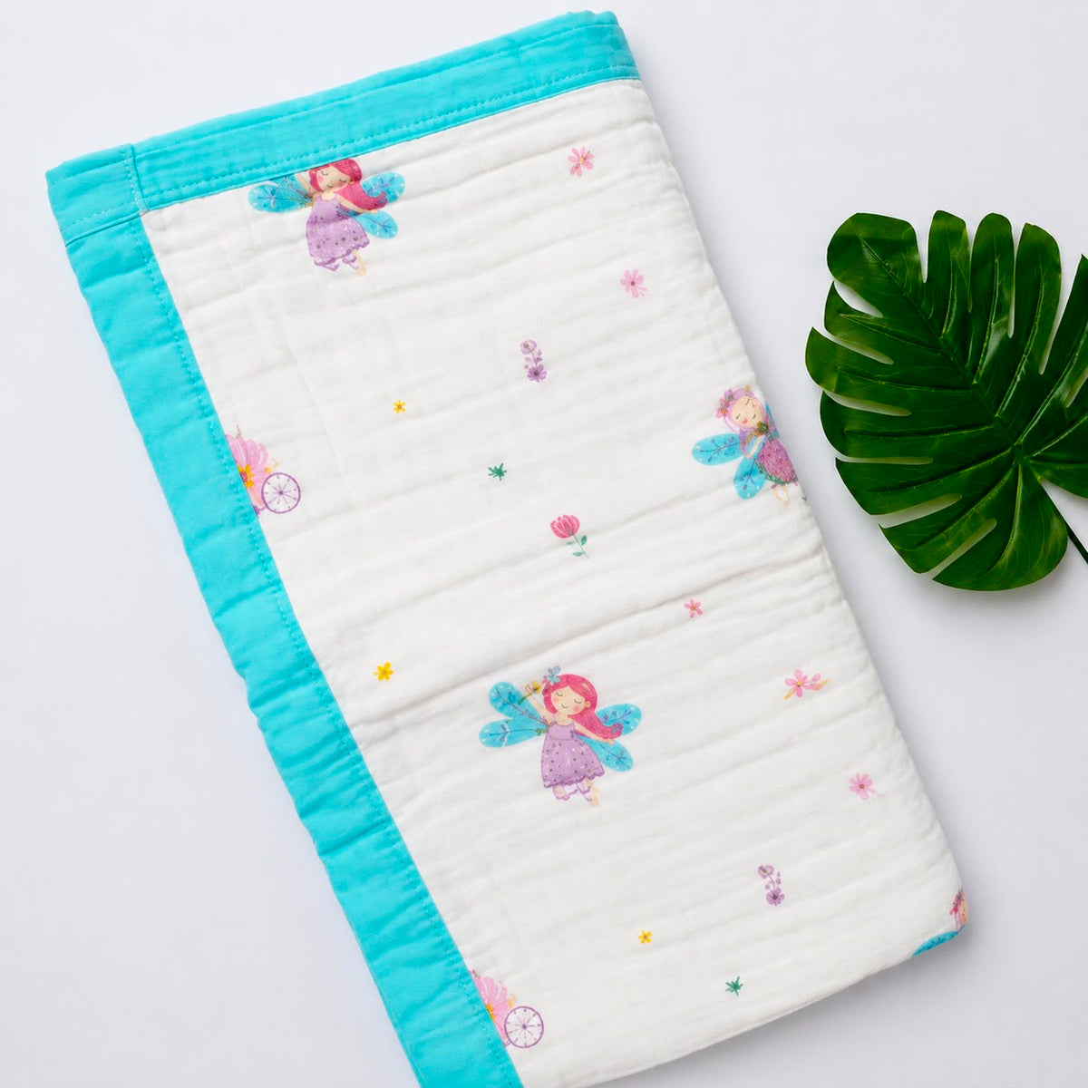 Crinkled Muslin 6 layer Blanket MN01