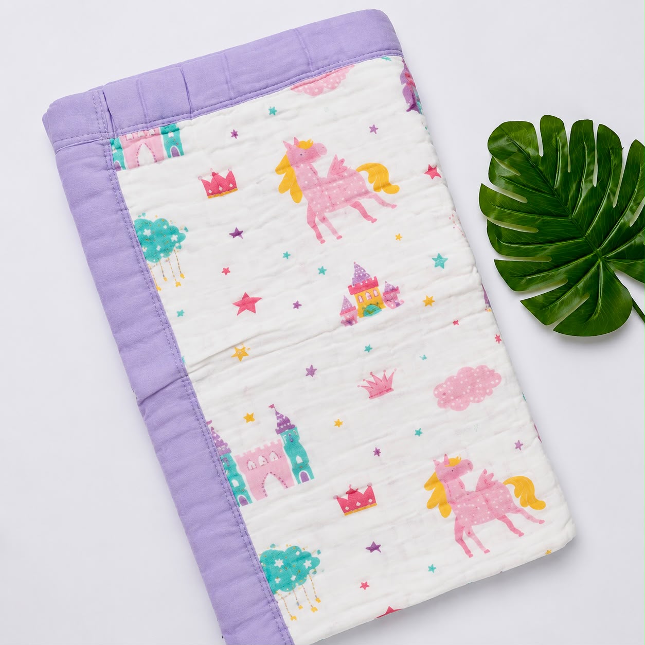Crinkled Muslin 6 layer Blanket MN01