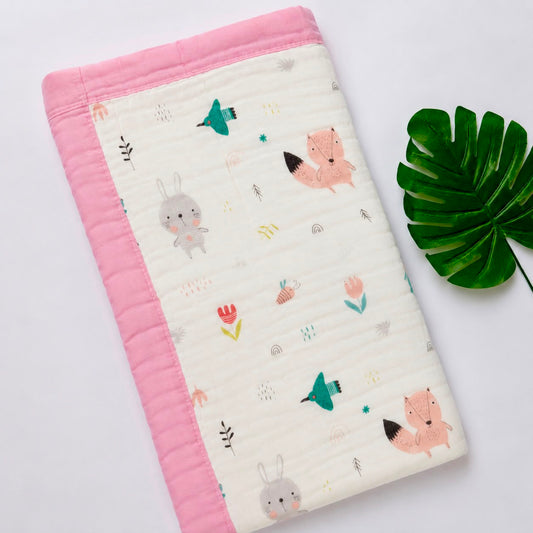 Crinkled Muslin 6 layer Blanket MN01