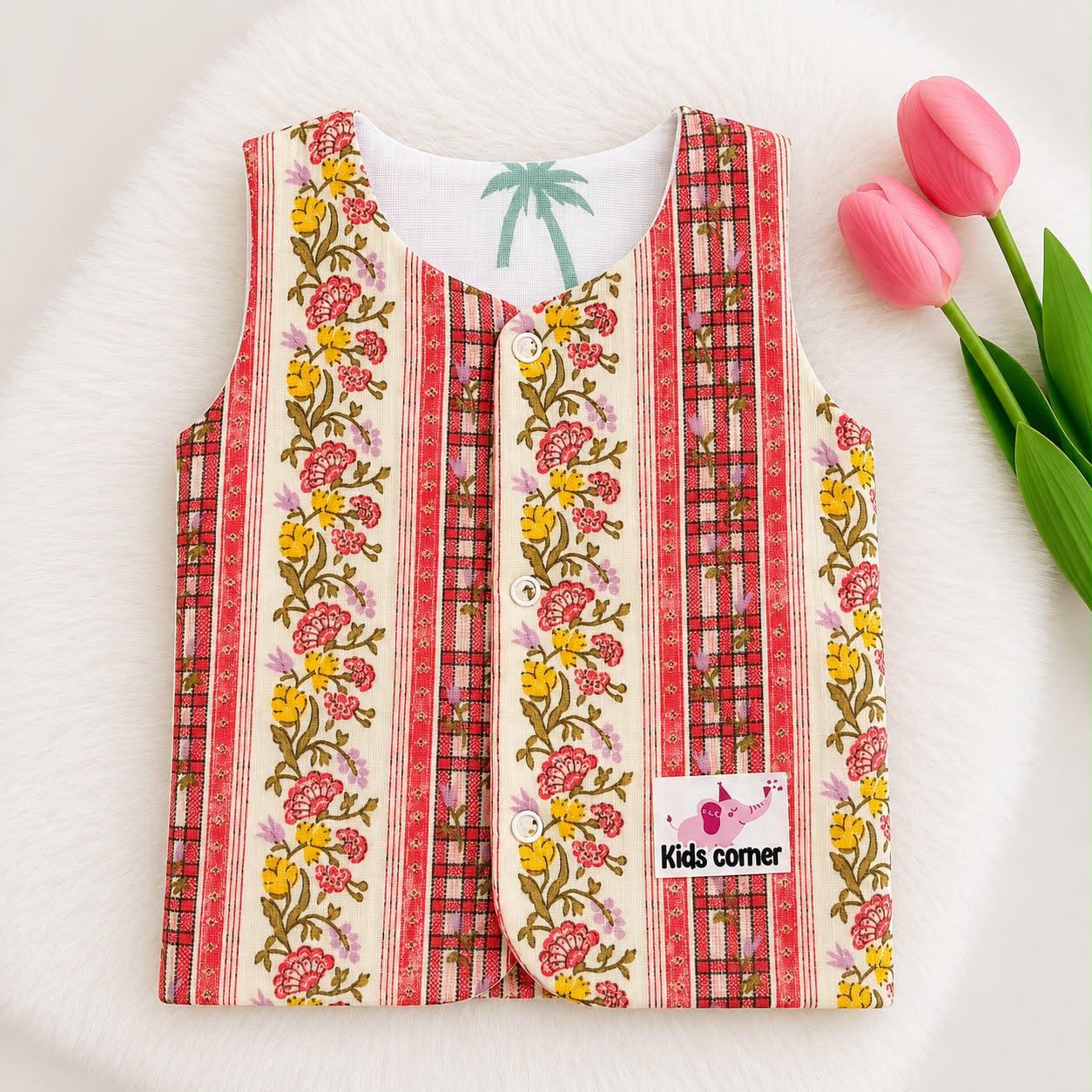 Reversible Muslin Jabla Double Layer MN01