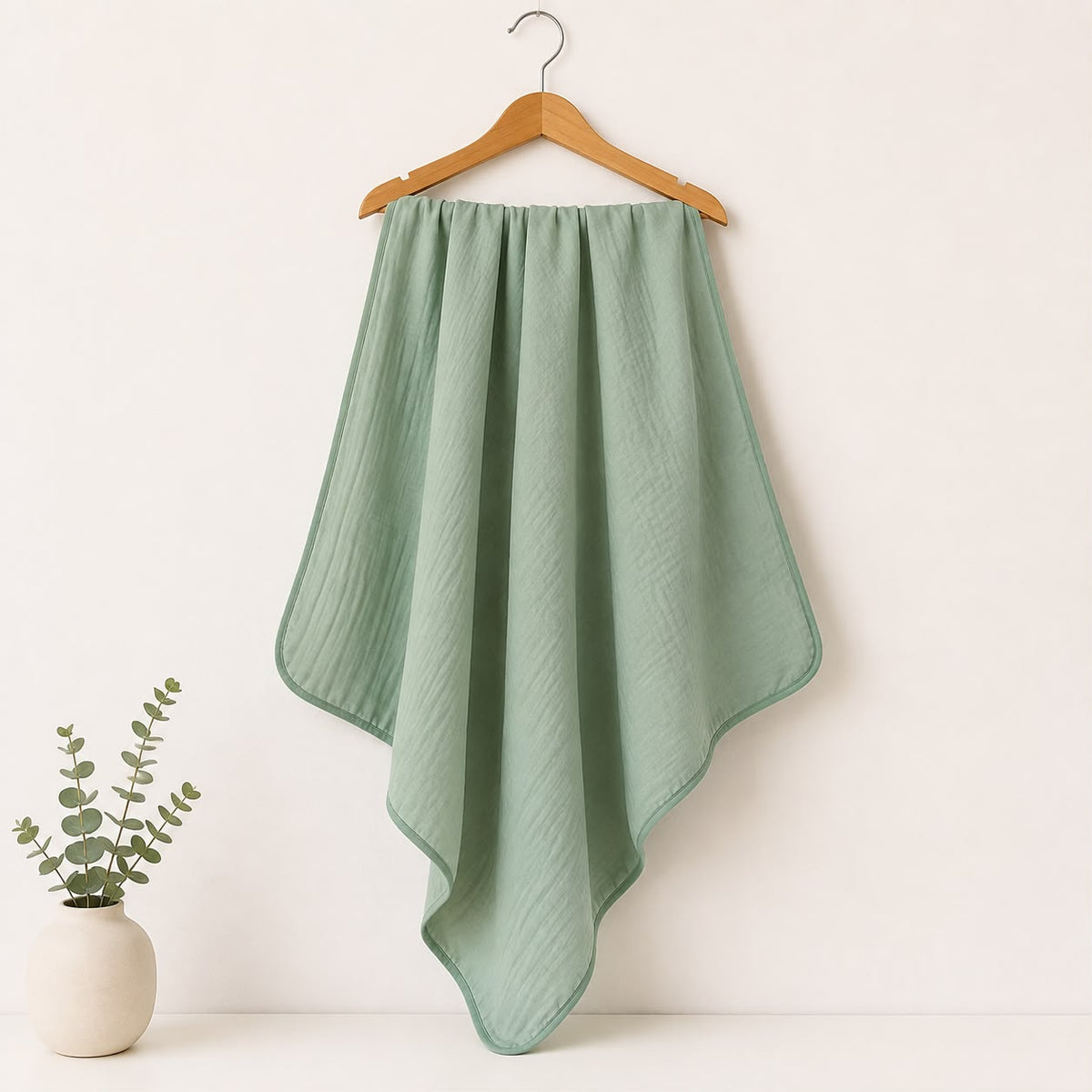 Muslin 6 layer Reversible Blanket MN01 ( Panda )