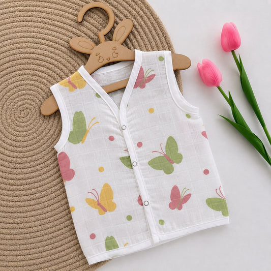 Muslin Button jablas MN01