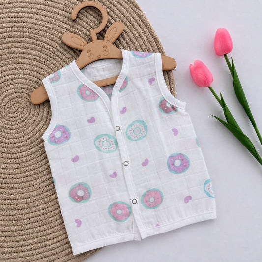 Muslin Button jablas MN01
