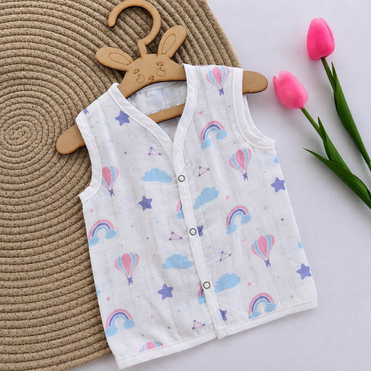 Muslin Button jablas MN01