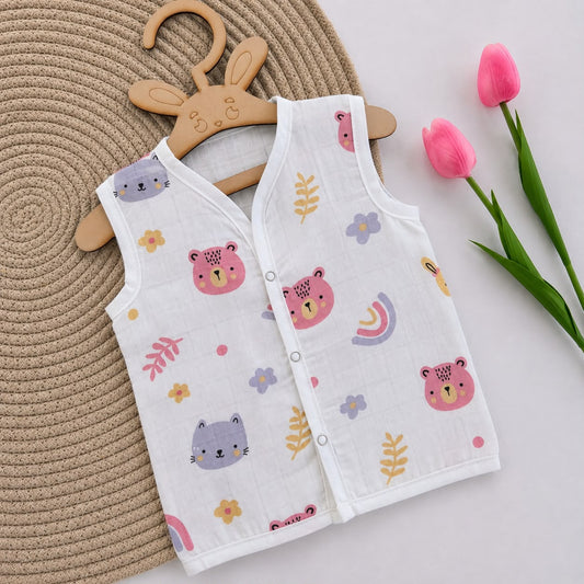 Muslin Button jablas MN01