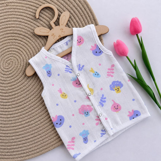 Muslin Button jablas MN01