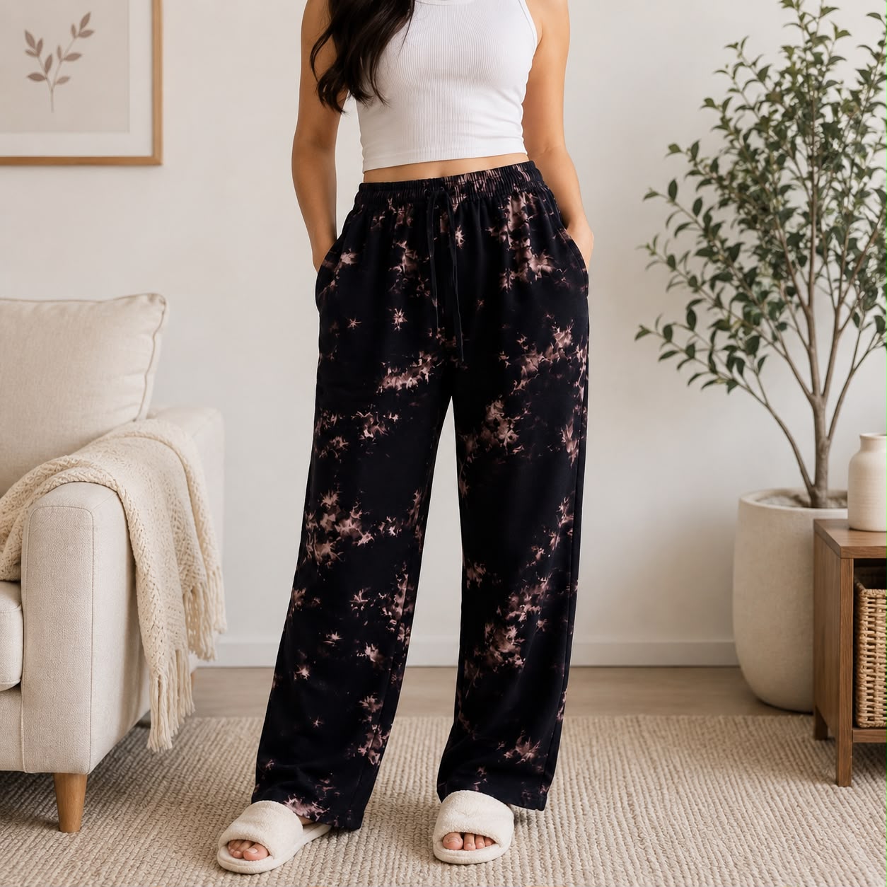 Women's  Premium Tie & Dye Pyjamas WP