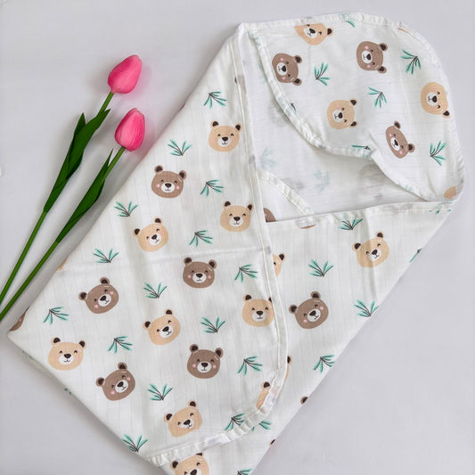 Baby muslin premium cap towel MN01