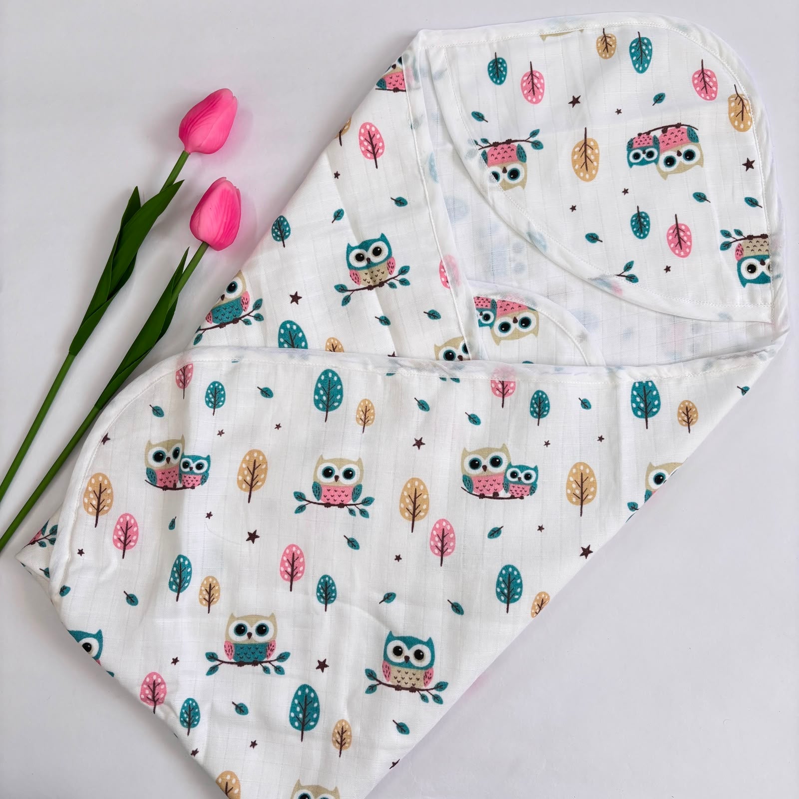 Baby muslin premium cap towel MN01