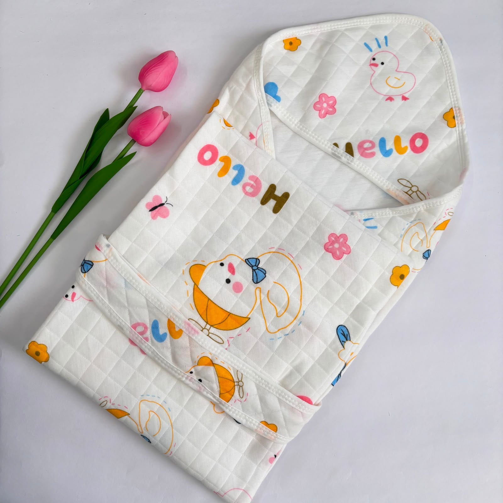 Baby Hooded Wrap / Blanket MN01
