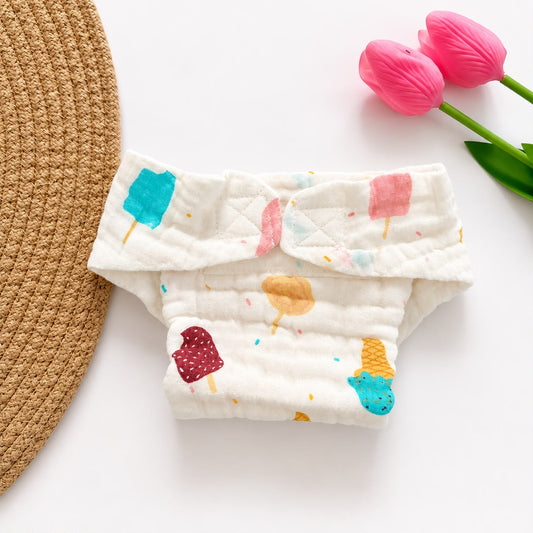 Muslin 6 layer Premium Nappy