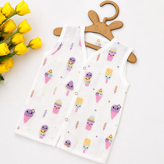 Muslin Button jablas MN01