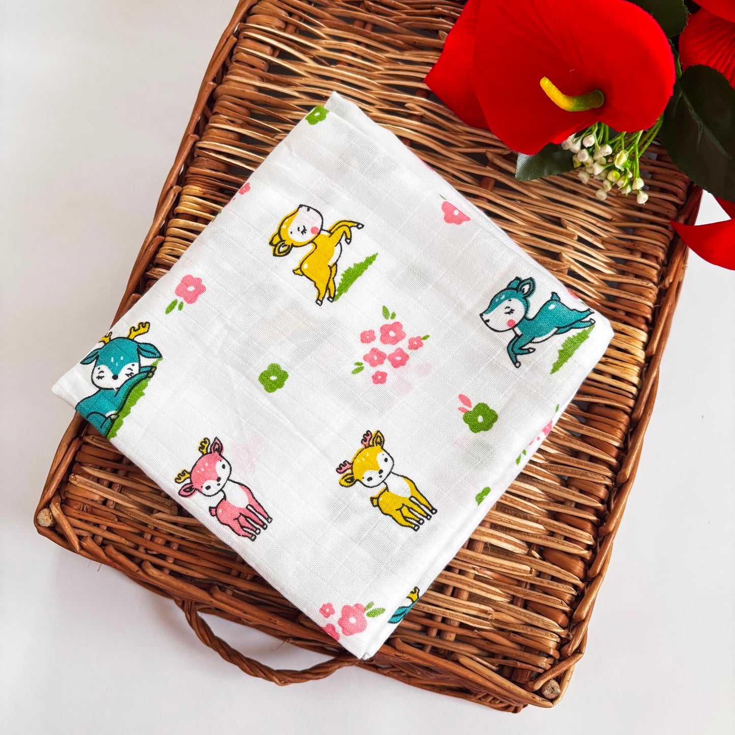 Premium Muslin Swaddle Size 100 * 100 cm MN01