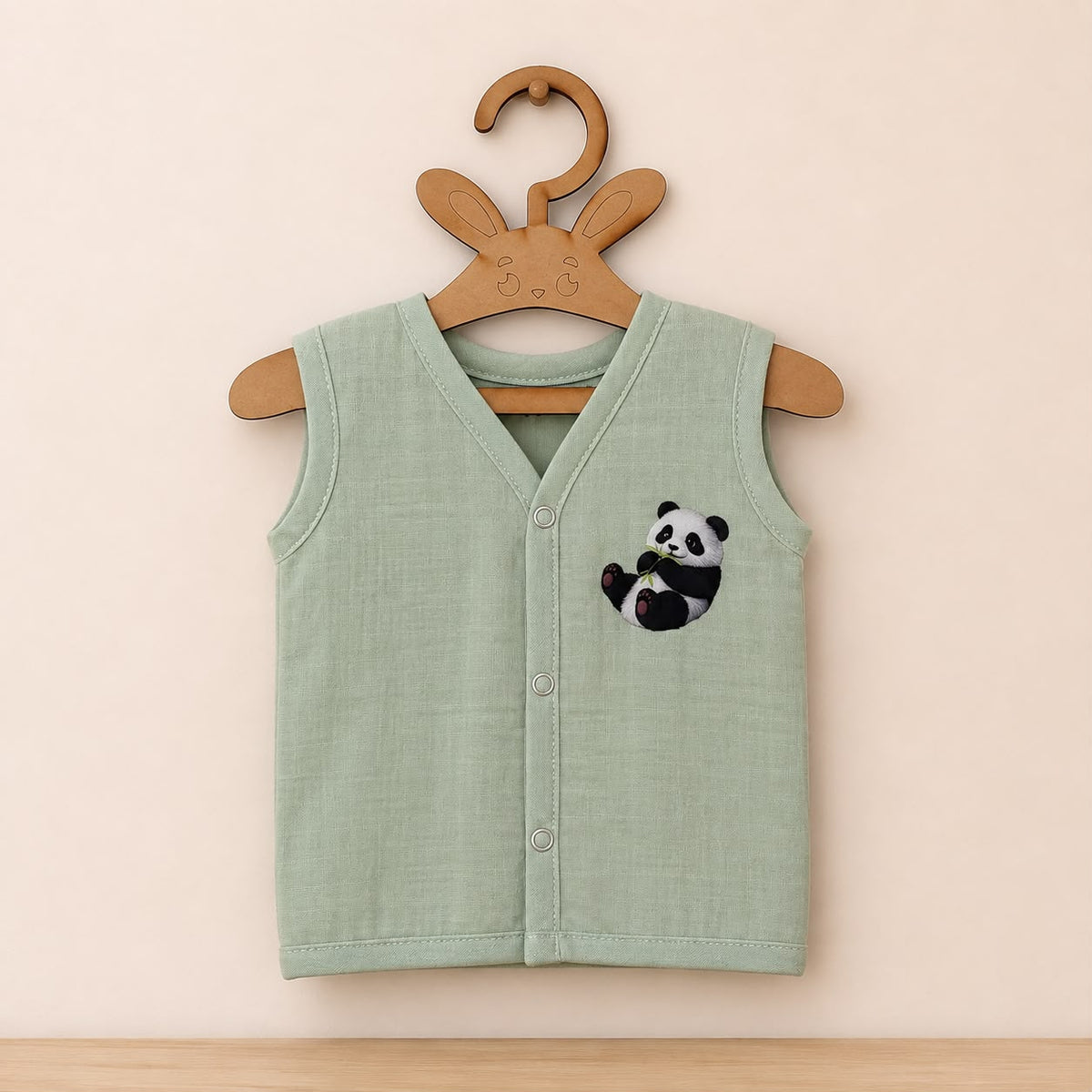 Muslin Button jablas MN01