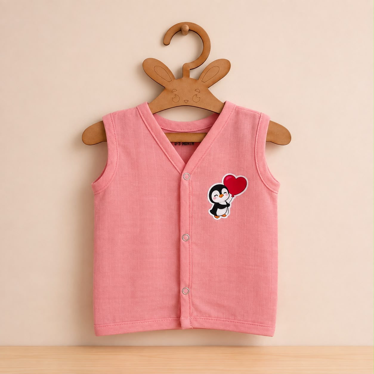 Muslin Button jablas MN01